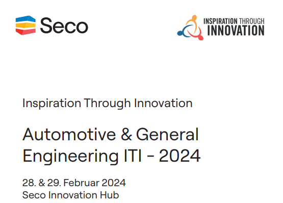 Einladung Seco Automative & GE ITI 2024
